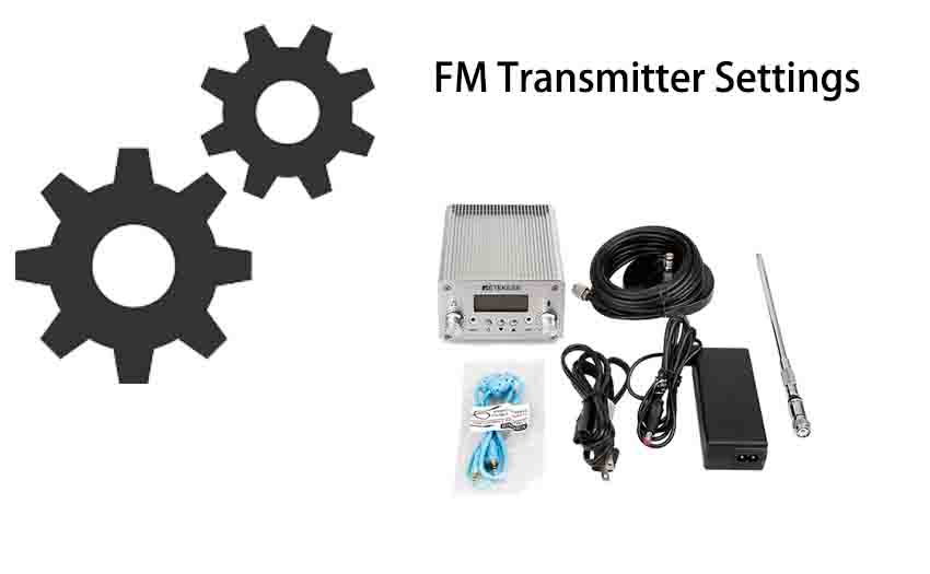 How to set TR502 FM transmitter?
